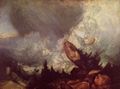 Turner, Joseph Mallord William: Eine Lawine in den Grisons (Fall of an Avalanche in the Grisons)