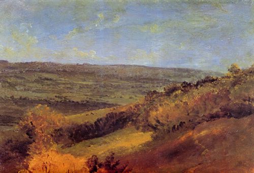Turner, Joseph Mallord William: Ein Tal in Devonshire (A Valley in Devonshire)