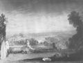 Turner, Joseph Mallord William: Aussicht von der Terrasse einer Villa auf Niton, Insel von Wight, nach Skizzen einer Dame (View from the Terrace of a Villa at Niton, Isle of Wight, from Sketches by a Lady)