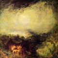 Turner, Joseph Mallord William: Der Abend der Flut (Evening of the Deluge)