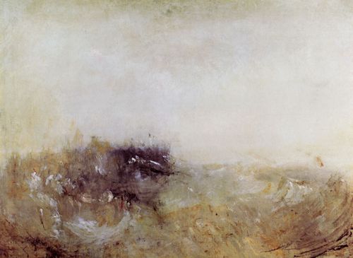 Turner, Joseph Mallord William: Rauhes Meer (Rough Sea)