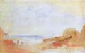 Turner, Joseph Mallord William: Küstenszene mit Gebäuden (Coast Scene with Buildings)