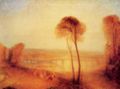 Turner, Joseph Mallord William: Landschaft mit Walton-Brücken (Landscape with Walton Bridges)