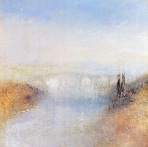 Turner, Joseph Mallord William: Ein von einem Hgel gesehener Fluss (A River Seen from a Hill)