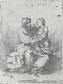 Murillo, Bartolomé Esteban Perez: Der Hl. Joseph mit dem Kind