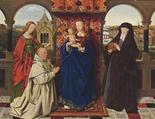 Eyck, Jan van: Die Madonna mit dem Kartuser