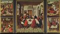 Bouts, Dieric: Flgelaltar in St. Peter in Lwen, Einsetzung des Heiligen Abendmahls, Gesamtansicht