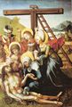 Dürer, Albrecht: Die sieben Schmerzen Mariä, Mitteltafel, Szene: die Beweinung Christi