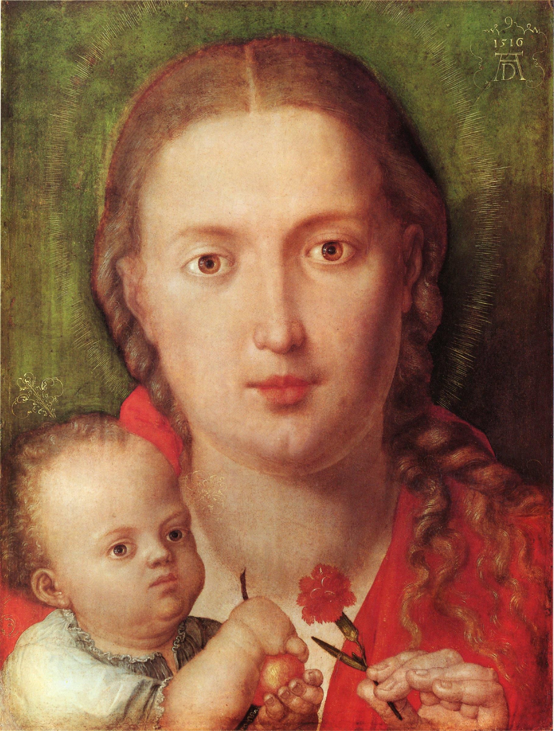 Dürer, Albrecht: Maria mit der Nelke