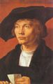 Dürer, Albrecht: Porträt eines jungen Mannes (Porträt des Bernhart van Resten)