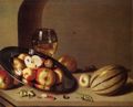 Bosschaert d. J., Ambrosius: FrüchteStillleben mit Heuschrecke