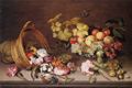 Bosschaert, Johannes: Blumenkorb und Fruchtschale