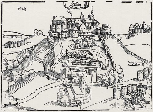 Beham, Hans Sebald: Belagerung von Ebernburg
