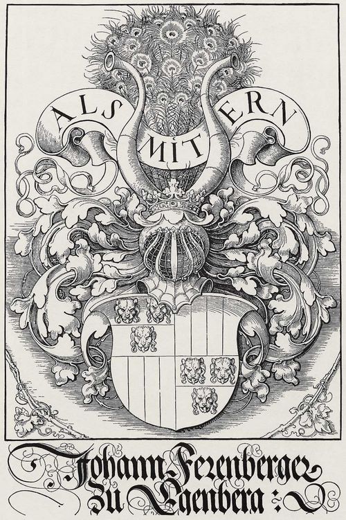 Beham, Hans Sebald: Wappen des Johann Ferenberger