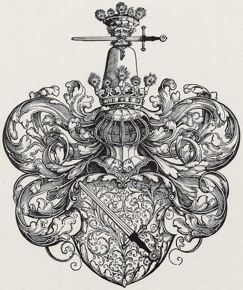 Beham, Hans Sebald: Wappen der Familie Kress von Kressenstein