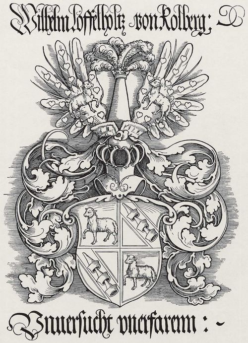 Beham, Hans Sebald: Wappen des Wilhelm Lffelholtz