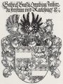 Beham, Hans Sebald: Wappen des Grafen Ortenburg