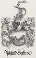 Beham, Hans Sebald: Wappen des Johann Segker