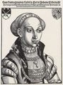 Brosamer, Hans: Portrt der Herzogin Sybille von Kleve-Berg, Gattin des Kurfrsten Johann Friedrich von Sachsen