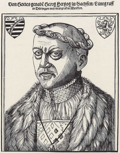 Brosamer, Hans: Portrt des Herzogs Georg von Sachsen