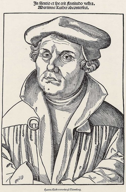 Brosamer, Hans: Portrt des Martin Luther