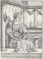 Burgkmair d. Ä., Hans: Maria mit Kind und Nelke