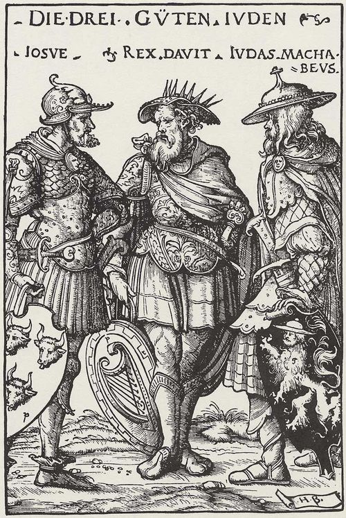 Burgkmair d. ., Hans: Drei jdische Helden: Josua, David und Judas Maccabus