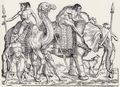 Burgkmair d. Ä., Hans: Eingeborene mit Kamel und Elefant