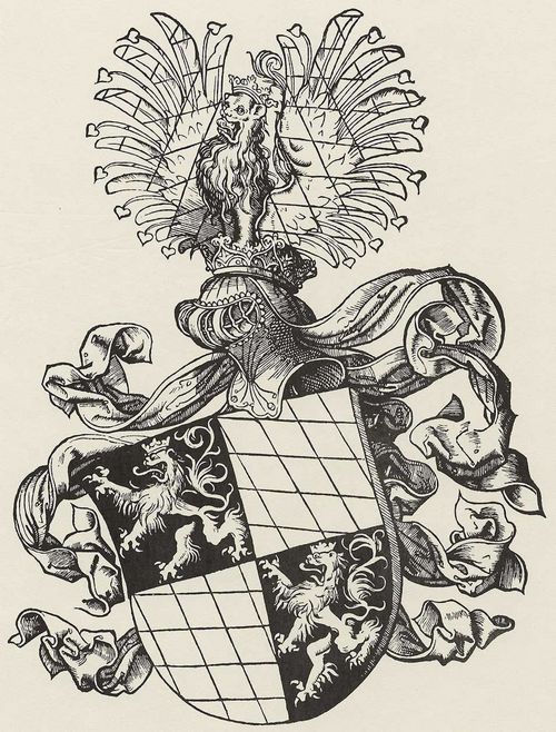 Burgkmair d. ., Hans: Wappen des Herzogtums Bayern