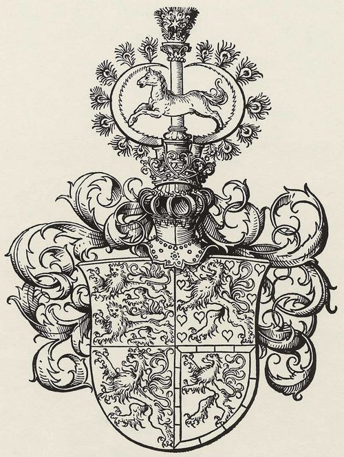 Burgkmair d. ., Hans: Wappen des Herzogtums Braunschweig