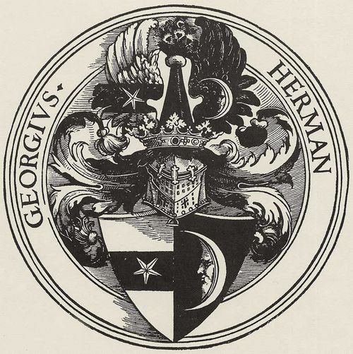Burgkmair d. ., Hans: Wappen des Georg Hermann
