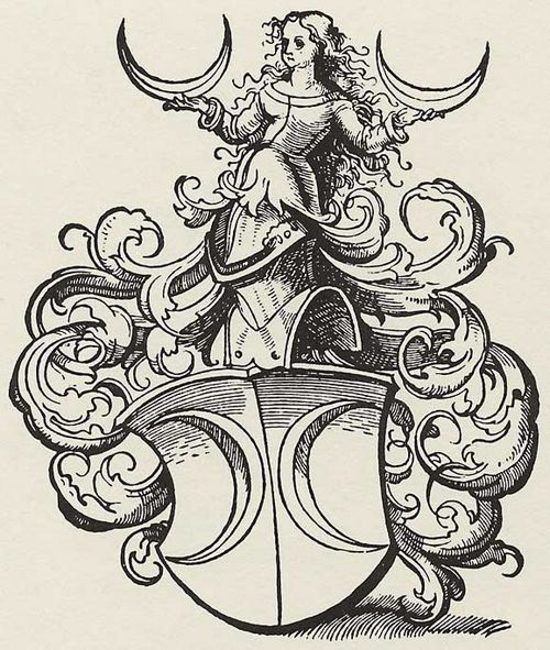 Burgkmair d. ., Hans: Wappen des Wolfgang Maen