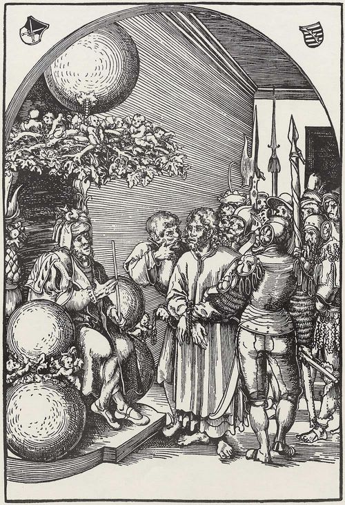 Cranach d. ., Lucas: Folge zur »Passion Christi«, Christus vor Herodes