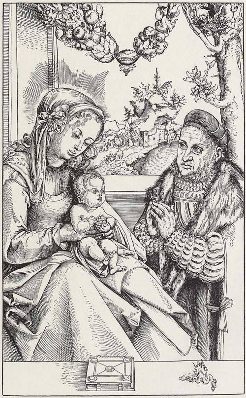 Cranach d. ., Lucas: Maria und Friedrich der Weise