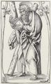 Cranach d. Ä., Lucas: »Christus und die zwölf Apostel«, Hl. Andreas