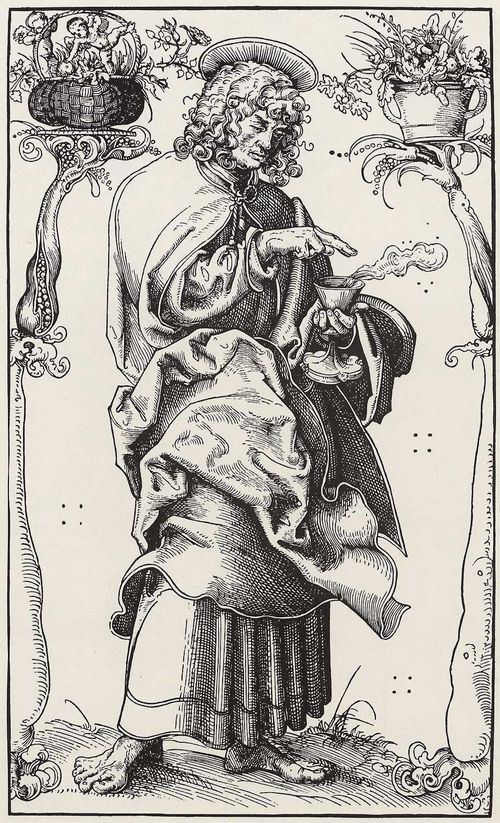 Cranach d. ., Lucas: »Christus und die zwlf Apostel«, Hl. Johannes der Evangelist