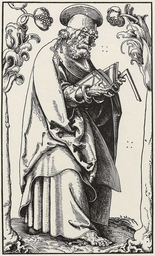 Cranach d. ., Lucas: »Christus und die zwlf Apostel«, Hl. Matthus
