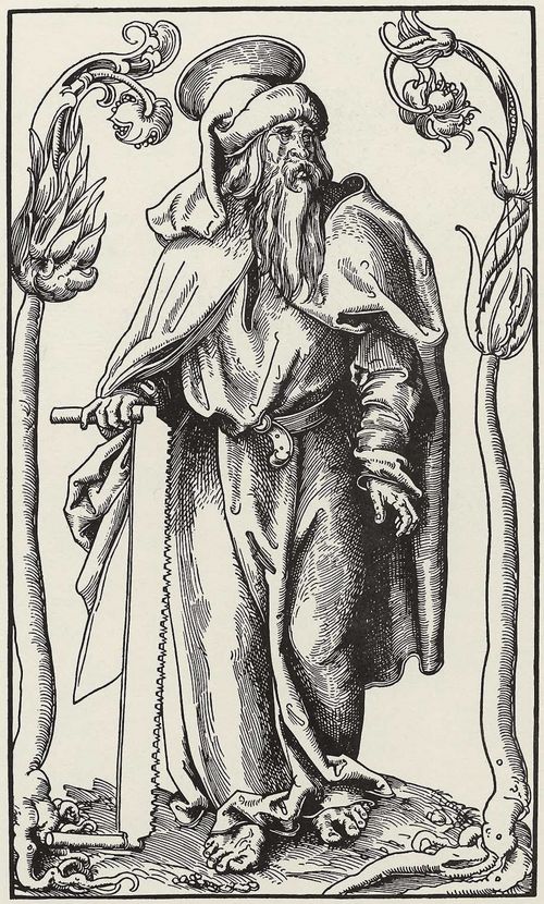 Cranach d. ., Lucas: »Christus und die zwlf Apostel«, Hl. Simon
