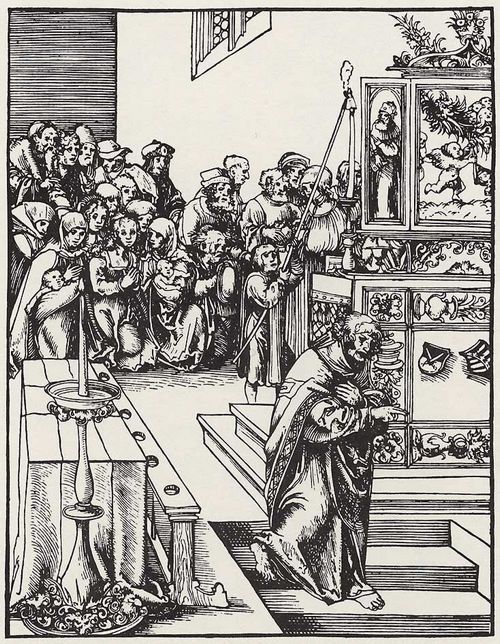 Cranach d. ., Lucas: »Martyrium der zwlf Apostel«, Hl. Johannes