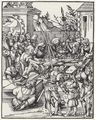 Cranach d. Ä., Lucas: »Martyrium der zwölf Apostel«, Hl. Bartholomäus