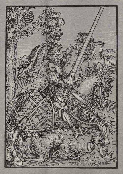 Cranach d. ., Lucas: Hl. Georg zu Pferde