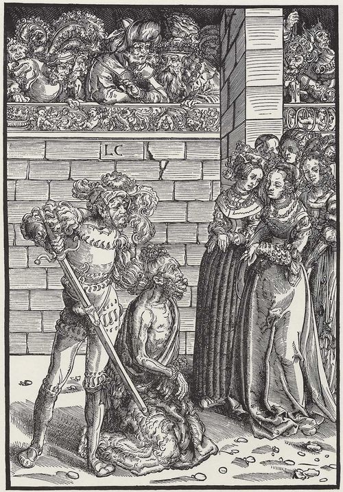 Cranach d. ., Lucas: Enthauptung des Johannes des Tufers