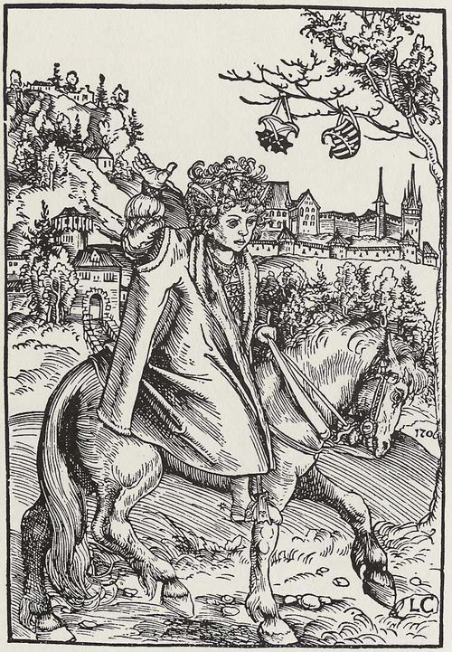 Cranach d. ., Lucas: Prinz zu Pferd