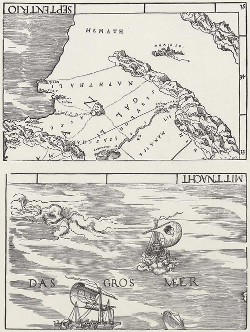 Cranach d. ., Lucas: Karte des gelobten Landes