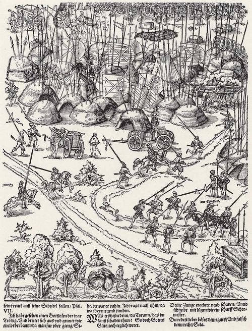 Cranach d. J., Lucas: Die Belagerung von Wolfenbttel, Block 6