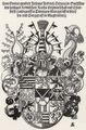 Cranach d. J., Lucas: Wappen des Herzogs Johann Friedrich von Sachsen
