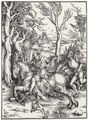 Dürer, Albrecht: Reiter und Landsknecht
