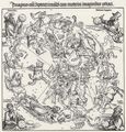 Dürer, Albrecht: Sternenkarte, Der nördliche Sternhimmel