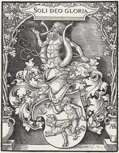 Drer, Albrecht: Wappen des Johann Tscherte