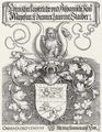 Dürer, Albrecht: Wappen des Laurenz Staiber